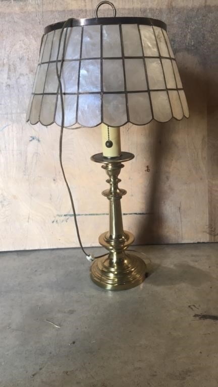 Vintage brass lamp