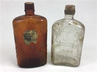 Vintage Bourbon and Rye Whiskey Bottles