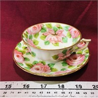 Vintage Saxe Teacup & Saucer