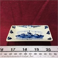 Handpainted Delft Small Tray (Vintage)