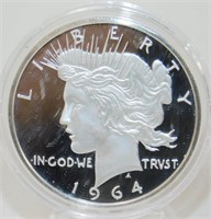 1964-D Peace Dollar Replica