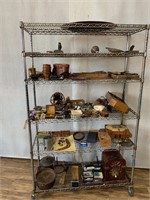 Antique Sifter, Tools, Pots, Vintage Decor etc