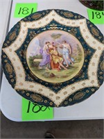 Porcelain Plate Marked Austria