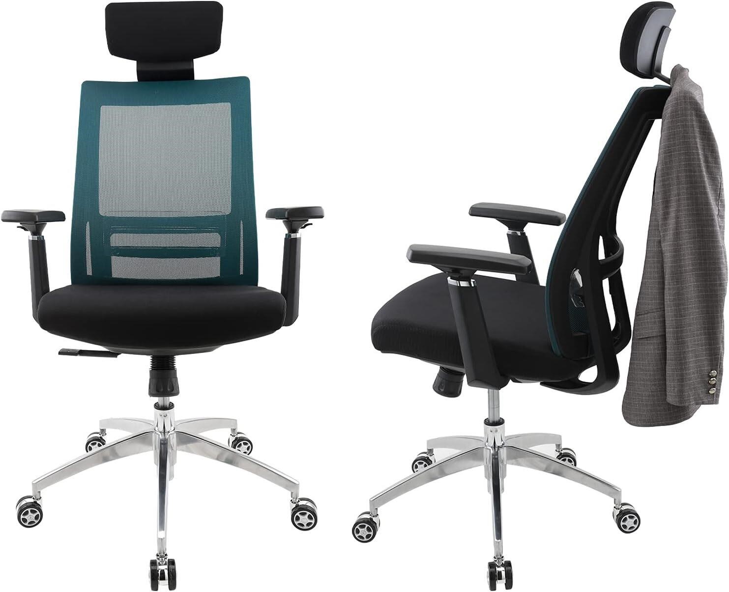 ACEGIKMOQ Ergonomic Office Chair Mesh with Clothes