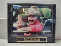 Burt Reynolds Smokey and The Bandit Plaque