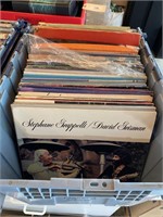 Bin of Assorted Records