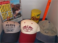 Marco Island Hats, Hammond Vaca Atlas & Tin