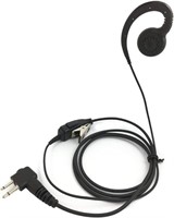 (New)1-Wire C-Shape Swivel Earpiece Headset with