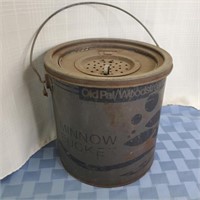 "Old Pac" minnow bucket