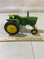 John Deere diecast tractor, steerable