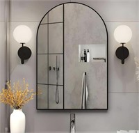 NEUWEABY WALL MOUNTED MIRROR, ARCHED WALL MIRROR