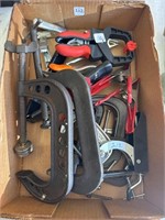 BOX ASST. CLAMPS & C CLAMPS