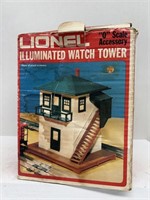 Lionel illuminated watchtower