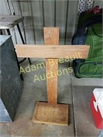 Custom 30-inch Wood Cross