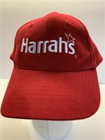 Harrahs adjusted to fit ball cap appears in good