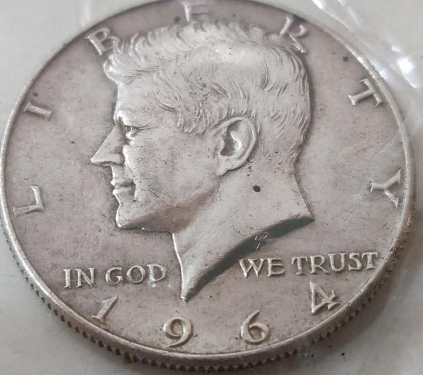 1964 Kennedy Silver Half Dollar