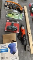 Air pump, electric screwdriver, power adapter