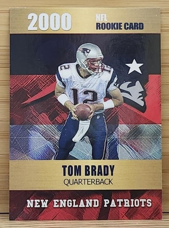 Tom Brady 2000 NFL Rookie Card