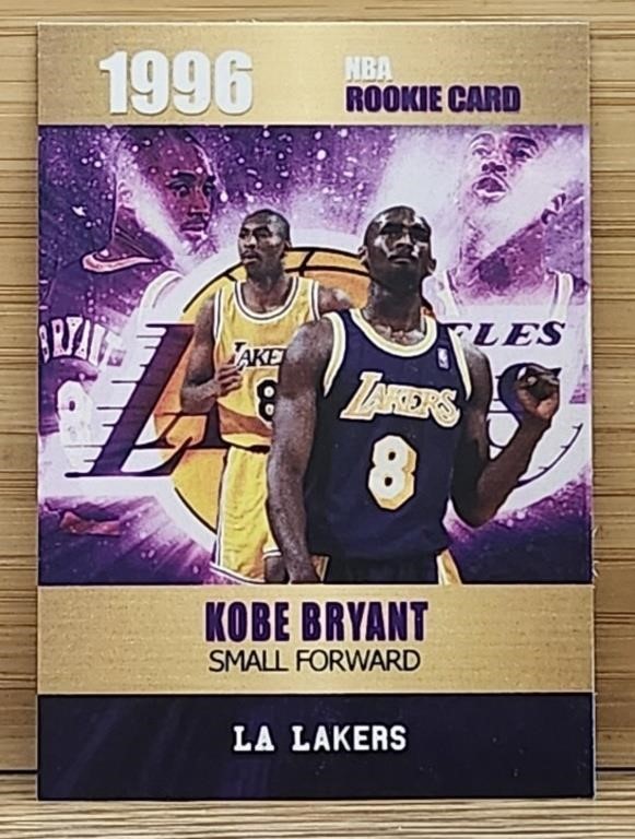 Kobe Bryant 1996 NBA Rookie Card