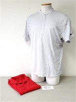 2 Men's Nike Golf Polo Shirts - Size XL