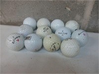 Lot of 12 Misc. Golf Balls