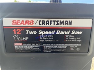 Sears/Craftsman 12" Two Speed Band Saw