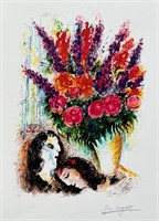 Marc Chagall BOUQUET OF FLOWERS Giclee