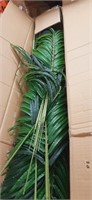 2 pack - 6 inch artificial Palm trees
