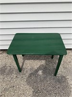 Small Table 24"x16"x17" Tall Vintage Legs Fold In
