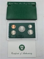 1998 US Mint proof set coins