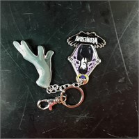 Wednesday and thing keychain