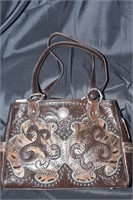 American West Handcrafted Leather Purse