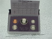 1986 US Proof Coin Set