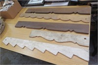 Lot of Vintage Wood Trim 24" to 36" long
