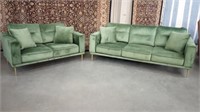 MUST SEE SET!! MODERN DESIGN SOFA AND LOVE SEAT
