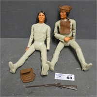 Louis Marx Tonto Action Figures