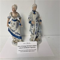 Pair of Norleans Lady & Gentleman Figurines