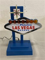 12" Las Vegas Plastic Light Up Sign