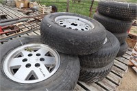 Lot of Tires 265/75R16, 205/75R15, 215/75R15
