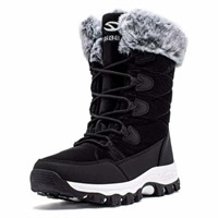 8  Sz 8 Women's Waterproof Winter Snow Boots Warm