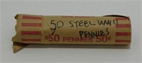 50 WWII Lincoln Steel Cents