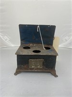 Tin Salesman Sample Stove - Rusty