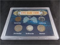 "Five Rare Coins" Collection