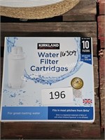 kirkland 10pc water filter cartridges