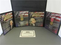 Presidential Dollar Coins w/ Postage Stamps