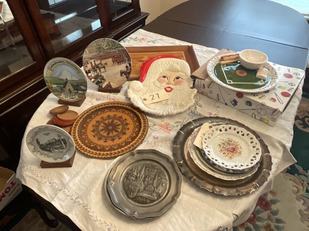 CHRISTMAS & MISC SERVING PLATTERS