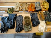 Lot of Heavy Duty Work Gloves