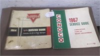 CONOCO 1967 SERVICE GUIDE/CONOCO 1964 SERVICE