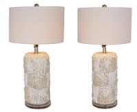 Pair of Shell Lamps