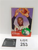 1963 TOPPS TOMMIE ARRON MLB BASEBALL CARD